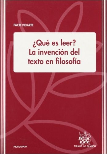 Cover for ¿Qué es leer?