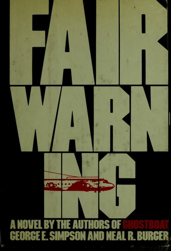 Cover for Fair warning
