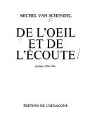 Cover for De l'oeil et de l'écoute