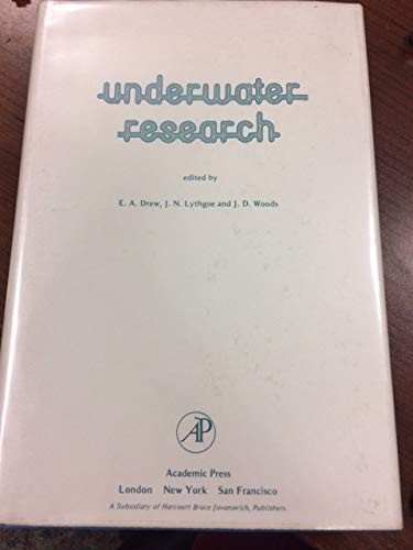 Cover for Underwater research