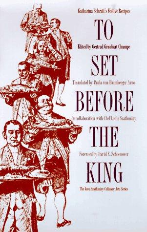 Cover for To set before the king