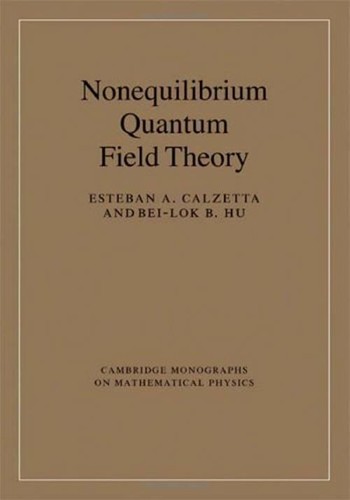 Cover for Nonequilibrium quantum field theory