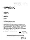 Cover for Solid state lasers and amplifiers II