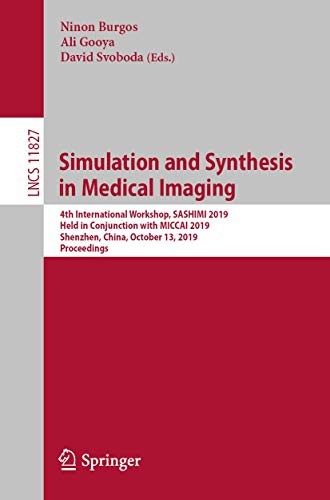 Cover for Simulation and Synthesis in Medical Imaging