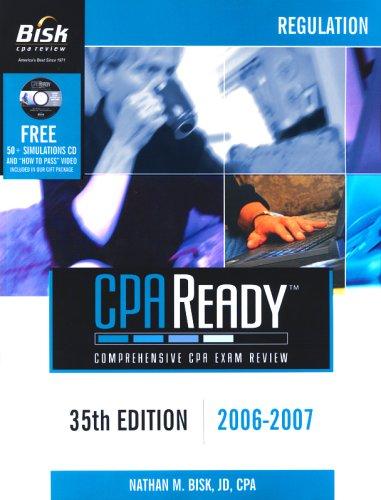 Cover for CPA Ready Comprehensive Exam Review 35th Edition 2006-2007