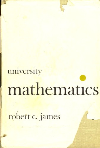 Cover for University mathematics