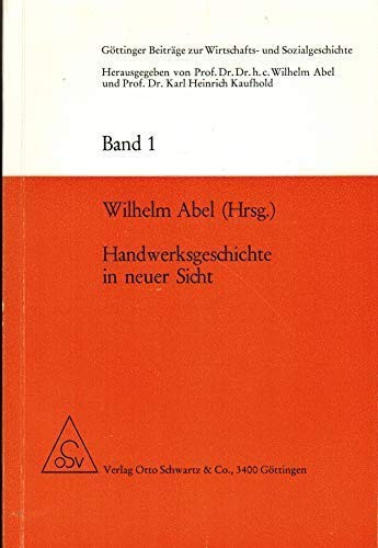 Cover for Handwerksgeschichte in neuer Sicht