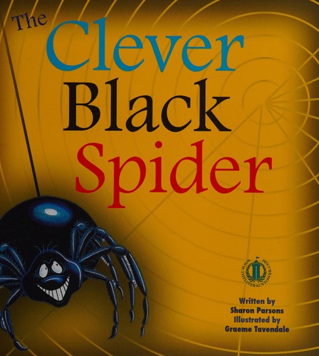 Cover for The clever black spider