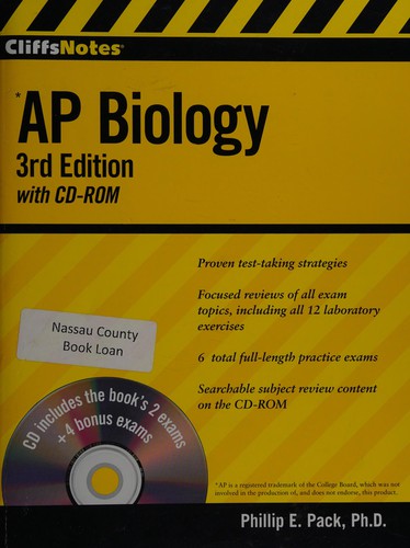 Cover for Cliffsnotes AP biology