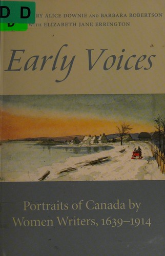 Cover for Early Voices