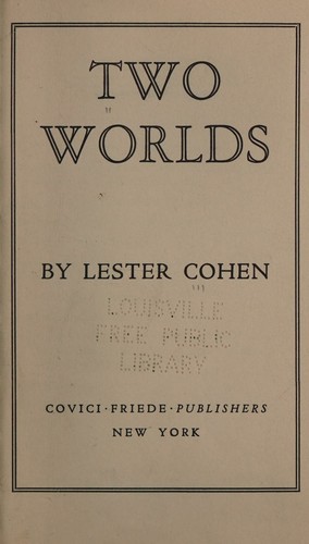 Cover for Two worlds