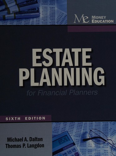 Cover for Estate planning for financial planners