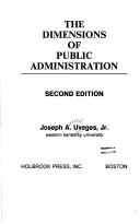 Cover for The dimensions of public administration