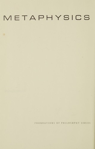 Cover for Metaphysics