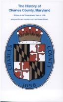 Cover for The history of Charles County, Maryland