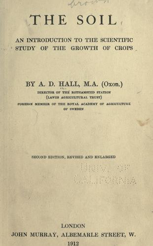 Cover for The soil