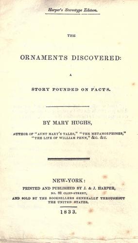 Cover for The ornaments discovered