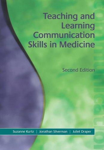 Cover for Teaching And Learning Communication Skills In Medicine