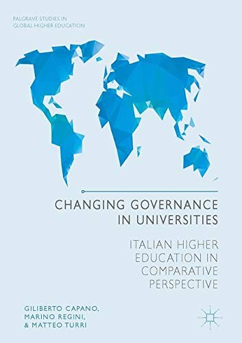 Cover for Changing Governance in Universities