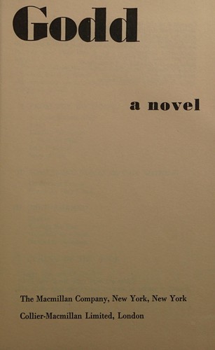Cover for Godd