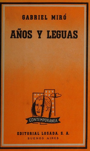 Cover for Años y leguas