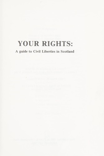 Cover for Your rights