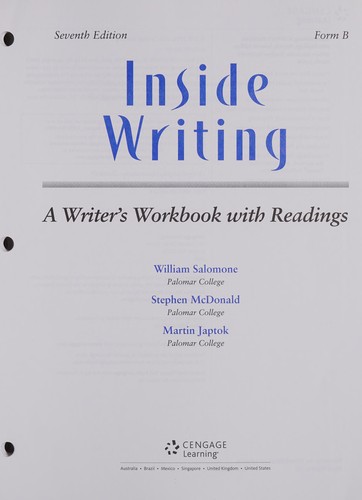 Cover for Inside Writing