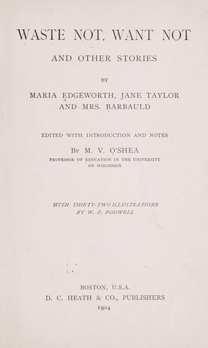 Cover for Waste not, want not