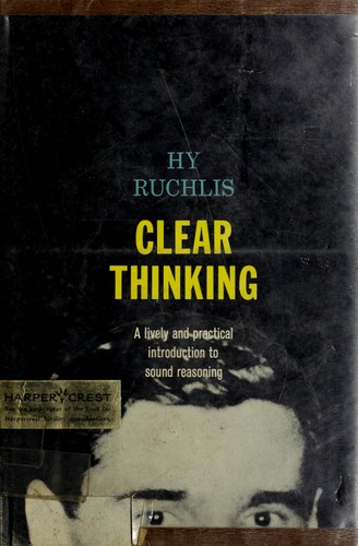 Cover for Clear thinking.