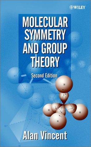 Cover for Molecular symmetry and group theory