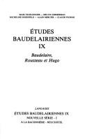 Cover for Etudes baudelairiennes.