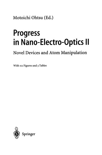 Cover for Progress in Nano-Electro-Optics II