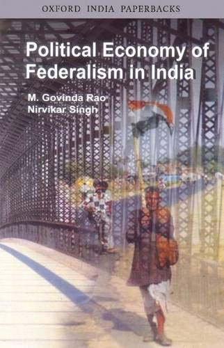 Cover for Political Economy of Federalism in India