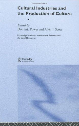 Cover for Cultural industries and the production of culture