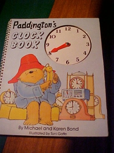 Cover for Paddington's clock book