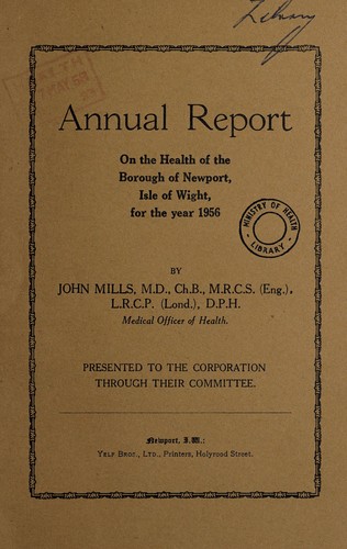 Cover for [Report 1956]