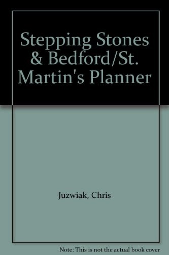 Cover for Stepping Stones & Bedford/St. Martin's Planner