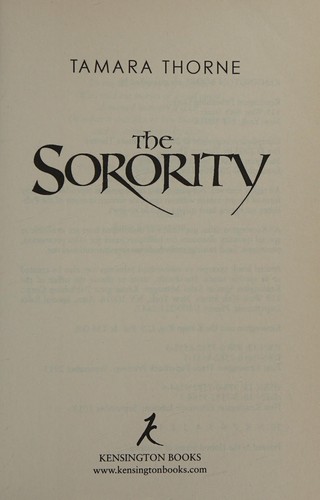 Cover for Sorority
