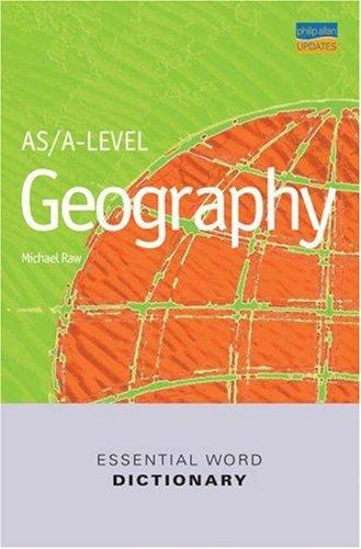 Cover for As/A Level Geography Essential Word Dictionary (Essential Word Dictionaries)