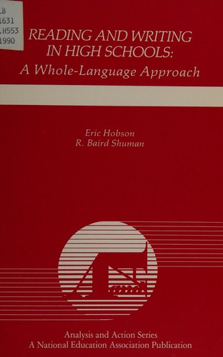 Cover for Reading and writing in high schools