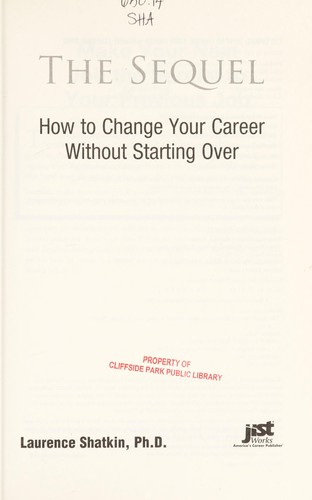 Cover for The sequel