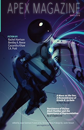 Cover for Apex Magazine March 2018