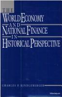 Cover for The world economy and national finance in historical perspective
