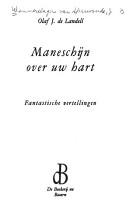Cover for Maneschijn over uw hart
