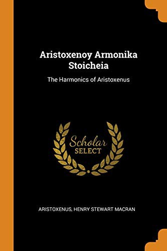 Cover for Aristoxenoy Armonika Stoicheia