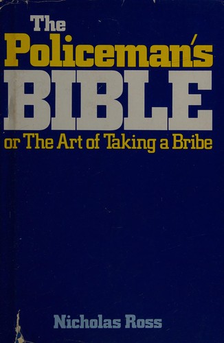 Cover for The policeman's bible