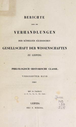 Cover for De ectypis quibusdam æneis quæ falso vocantur "Argivo-Corinthiaca"
