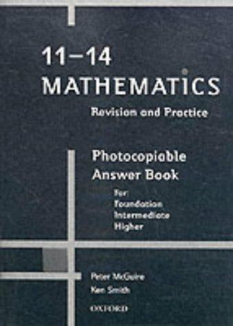 Cover for 11-14 Mathematics (11-14 Mathematics: Revision & Practice)