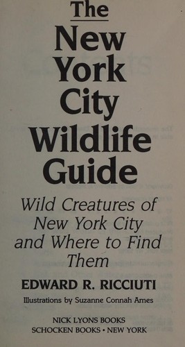 Cover for The New York City wildlife guide