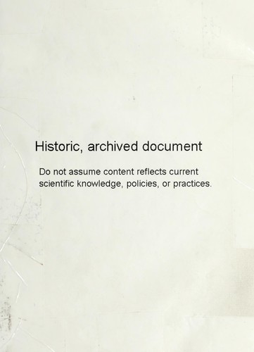 Cover for Service records on treated and untreated wood in the intermountain West